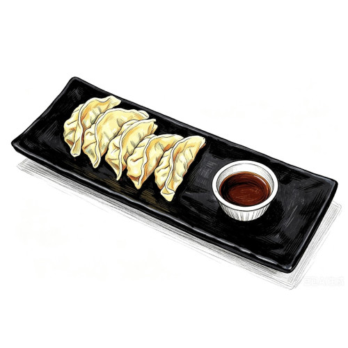 Gyozas frita